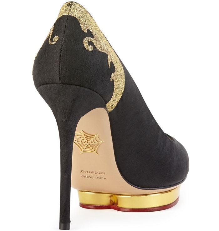 Charlotte Olympia Auspicious Debbie Dragon Pumps