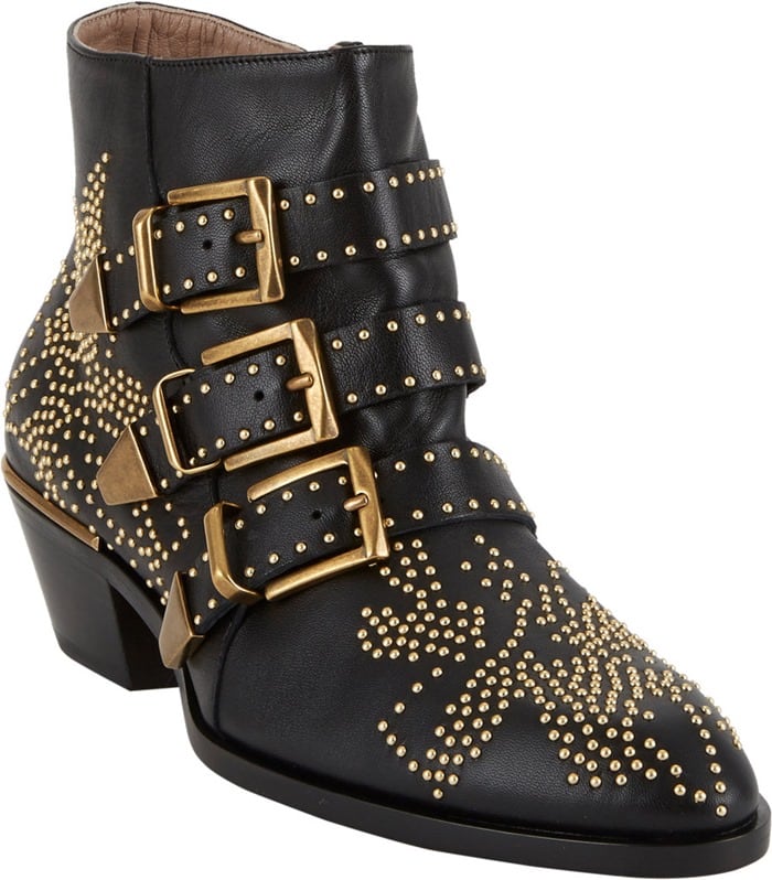 Chloé "Susanna" Studded Ankle Boots