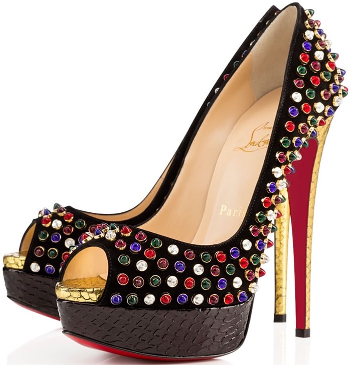 Christian Louboutin Multicolor Lady Cabo