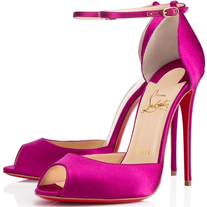 Christian Louboutin Purple Gardnera Sandals