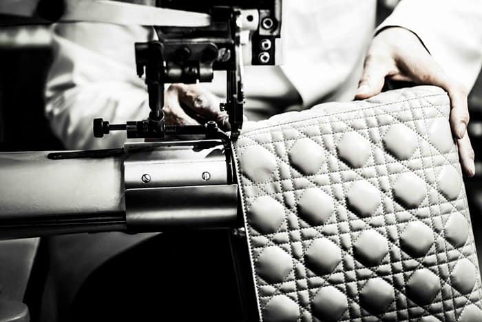 Christian Dior handbags are crafted from the finest leathers, with expert stitching ensuring each piece meets the brand’s exacting luxury standards