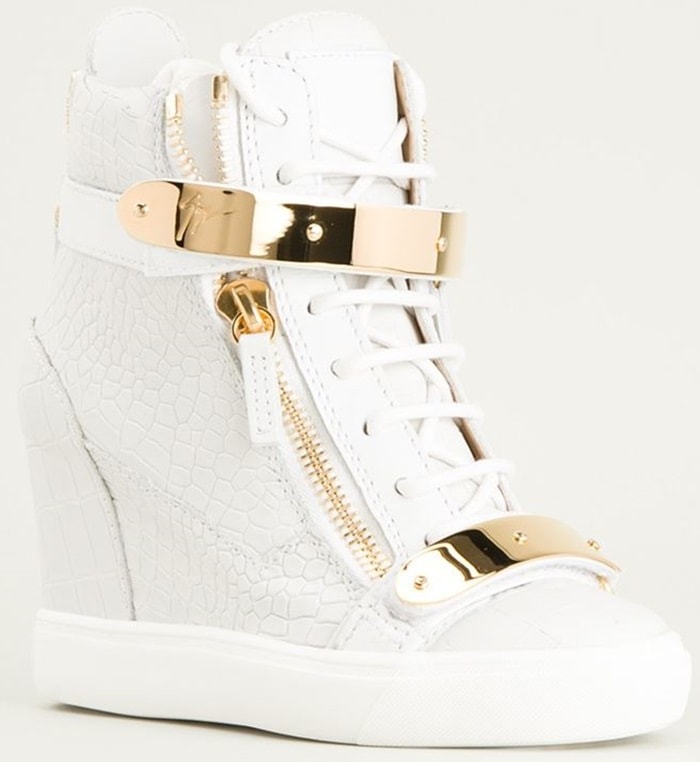 Giuseppe Zanotti wedge hi-top sneakers