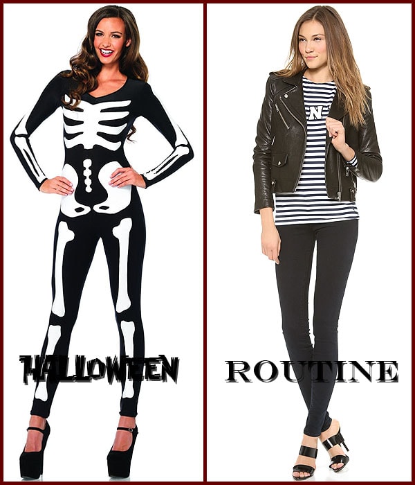 Skeleton Halloween costumes