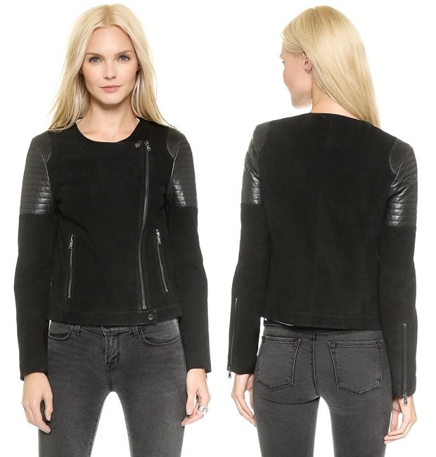 J Brand Ready-to-Wear Ranya Leather Jacket