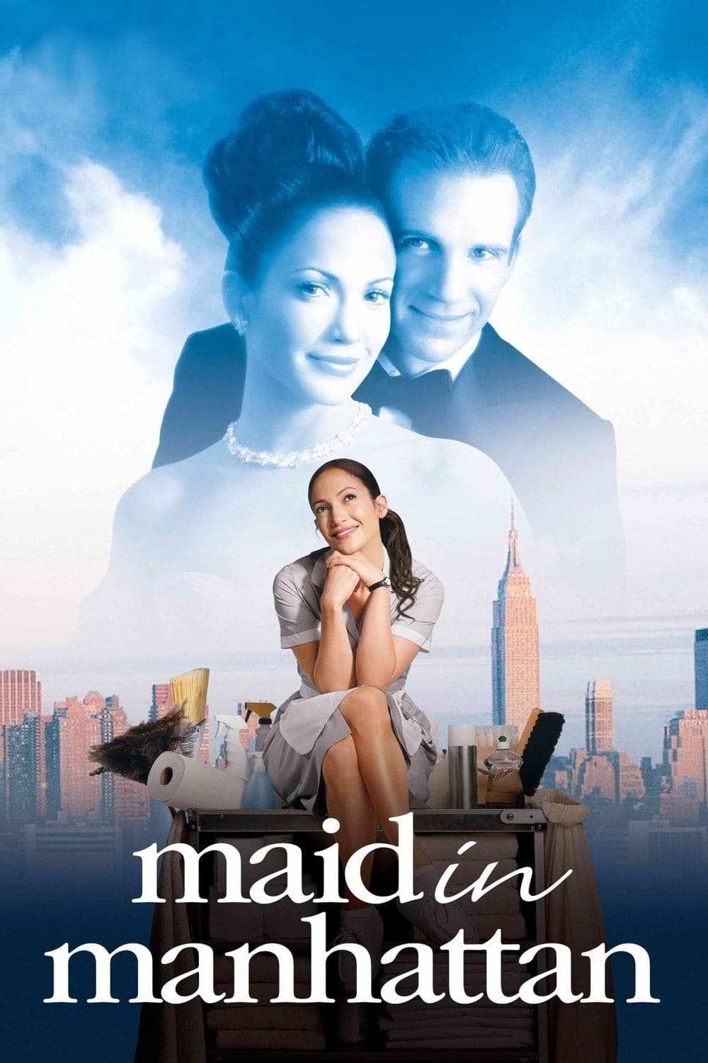 Dynamic duo: Jennifer Lopez and Ralph Fiennes bring romance to life in 'Maid in Manhattan' at ages 32 and 39