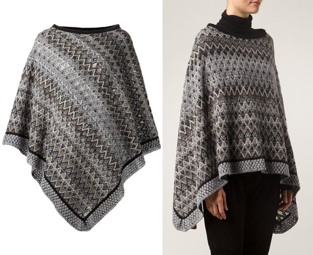 Missoni Knit Poncho