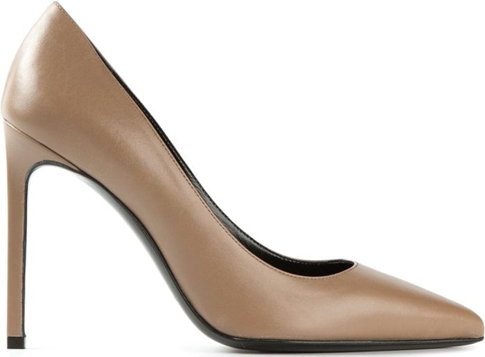 Saint Laurent Beige Paris Pumps