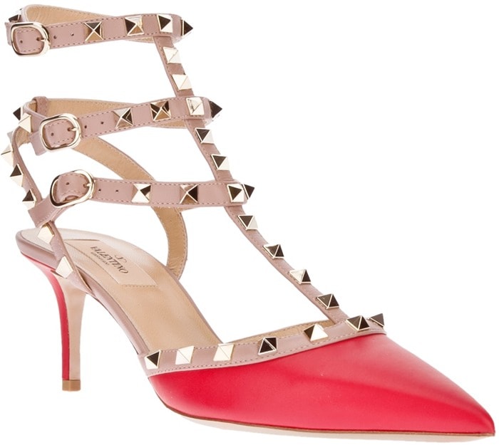 Valentino Red Rockstud Heels