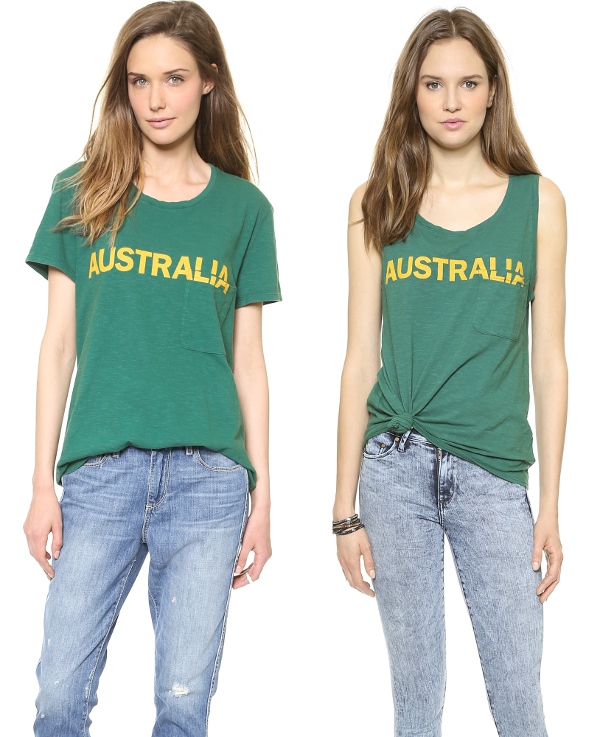 Australia Bowery Tee and Australia Dean Tank