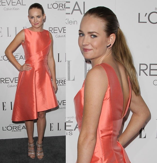 Britt Robertson at the 2014 ELLE Women In Hollywood Awards