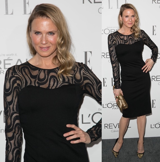 Actress Renee Zellweger attends the 2014 ELLE Women In Hollywood Awards