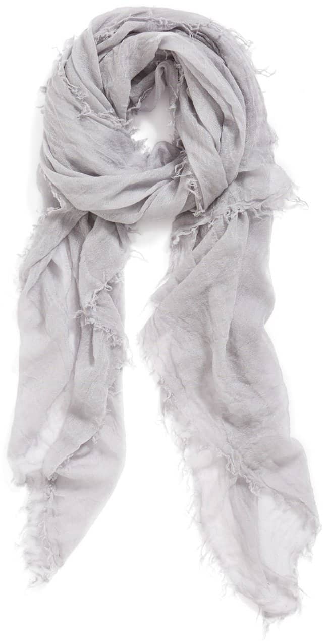 Halogen Crinkled Cashmere Wrap