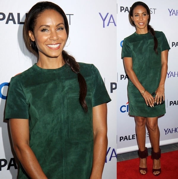 Jada Pinkett Smith attends the GOTHAM Panel At PaleyFest NY on October 18, 2014 in New York City