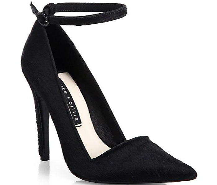 Alice + Olivia Makayla Calf-Hair Pumps