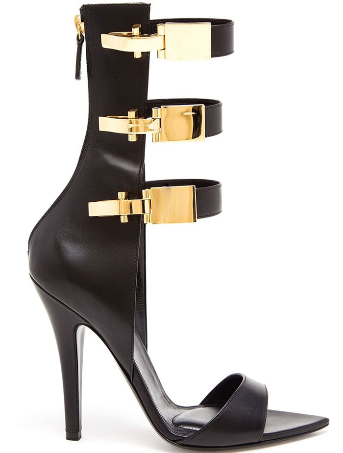 Versus Versace x Anthony Vaccarello Triple-Clasp Sandals