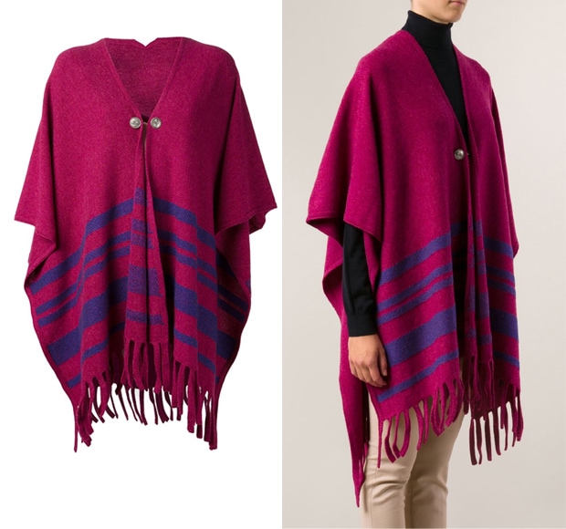 Barrie Knit Poncho