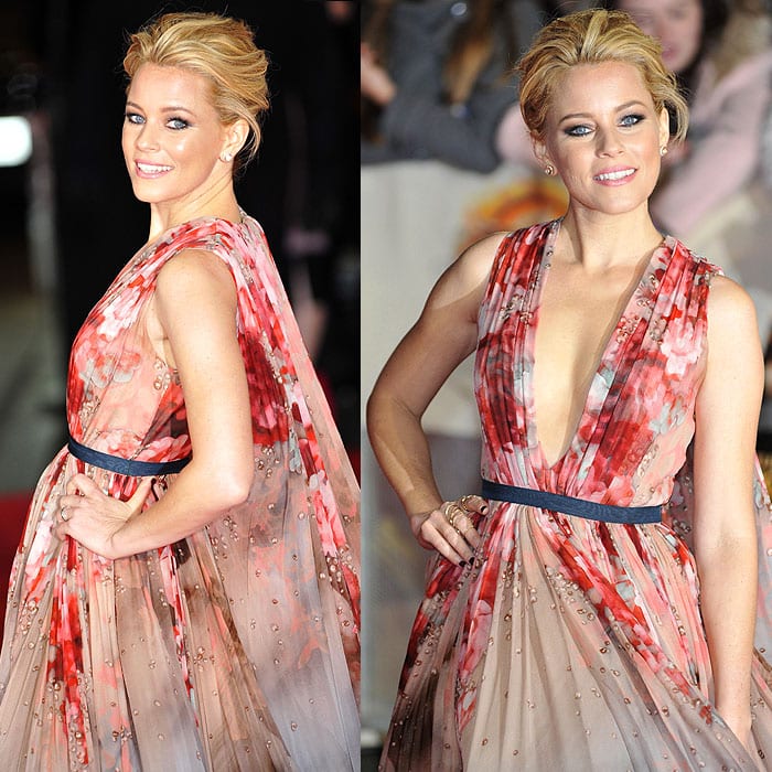Elizabeth Banks took our breath away in a magnificent Elie Saab Fall 2014 Couture gown