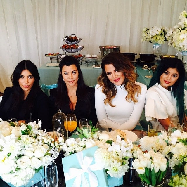 Kourtney Kardashian's Instagram snap from her baby shower