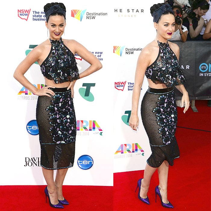 Katy Perry at the 2014 ARIA Awards held at The Star Sydney Casino & Hotel in Sydney, Australia, on November 26, 2014