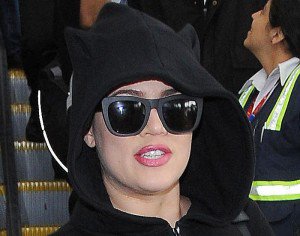 Khloé Kardashian Rocks Black Cat Jumpsuit With Feline Ears