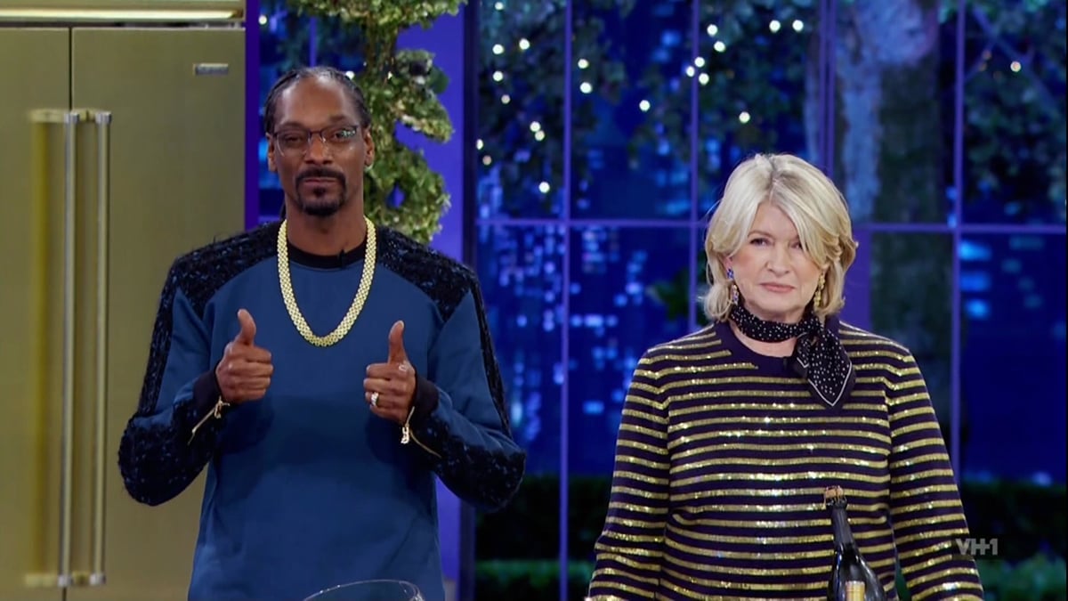 Snoop Dogg is 30 years younger than his good friend Martha Stewart