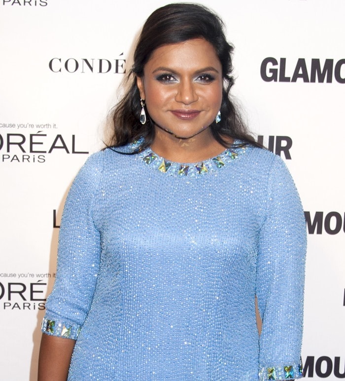 Mindy Kaling at the 2014 Glamour Women of the Year Awards held at Carnegie Hall in New York City on November 10, 2014