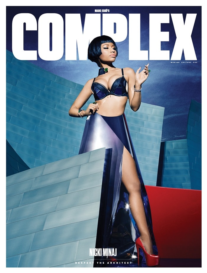 Nicki Minaj is gracing COMPLEX magazine's December 2014/January 2015 issue
