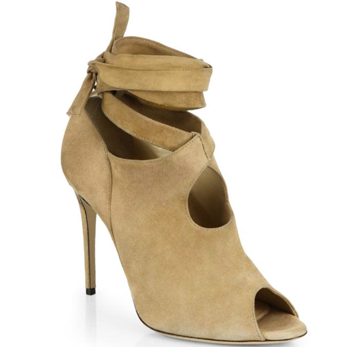 Paul Andrew Glove Suede Tie-Up Ankle Boots