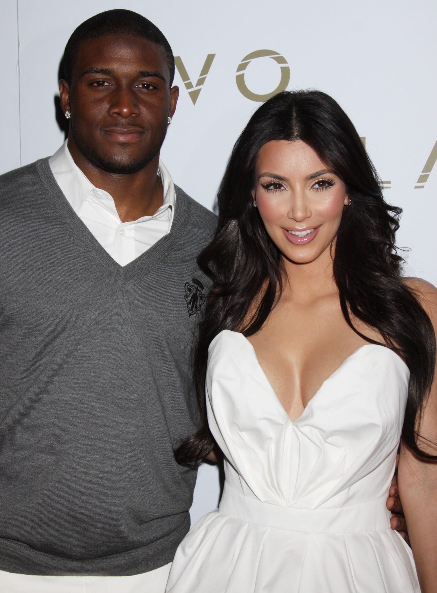 Kim Kardashian and Reggie Bush