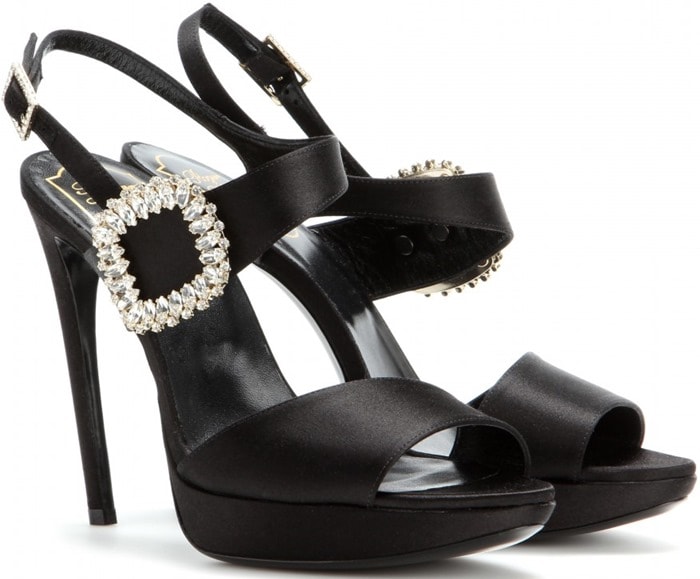 Roger Vivier Embellished Platform Sandals