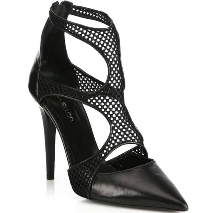 Tamara Mellon Fever Fishnet Pumps