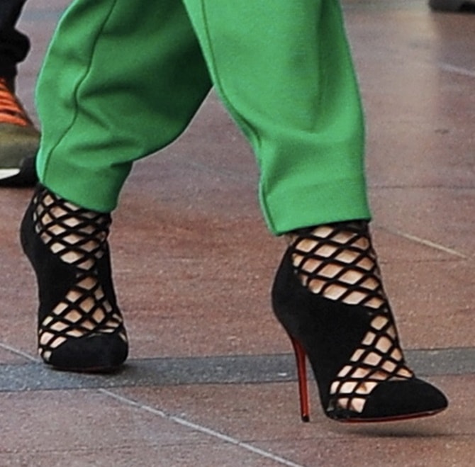 JLo's Christian Louboutin Mrs Boulglione booties