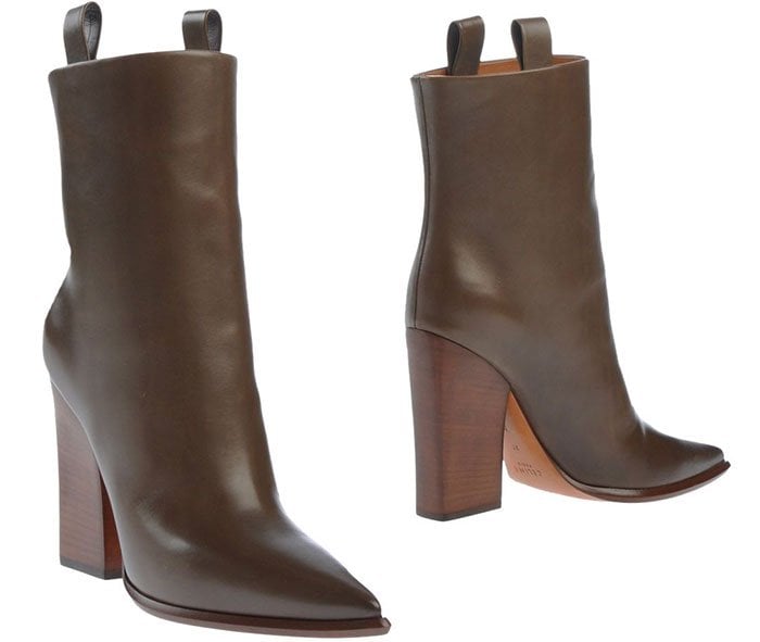 Celine Ankle Boots in Brown