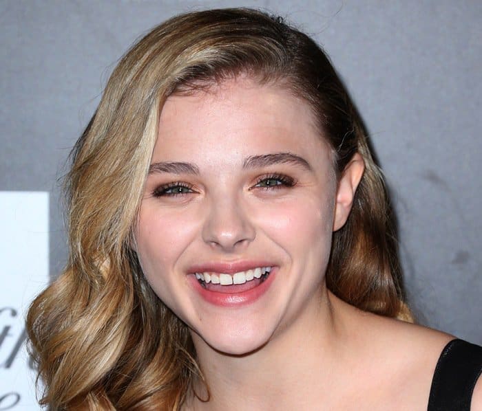 Chloë Grace Moretz at the 5th Annual PSLA Autumn Party benefiting Children’s Institute, Inc., sponsored by Saks Fifth Avenue, with fashion partner Donna Karan at 3Labs in Los Angeles on October 8, 2014