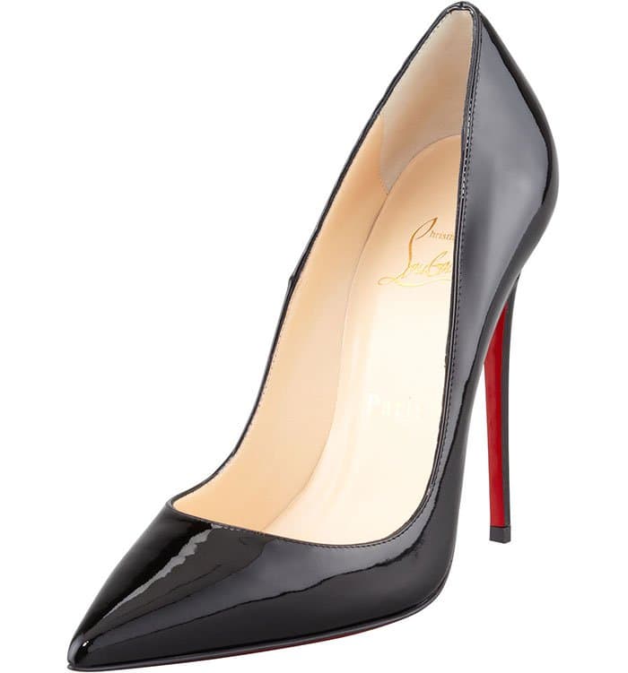 Christian Louboutin "So Kate" Pumps in Black Patent Leather
