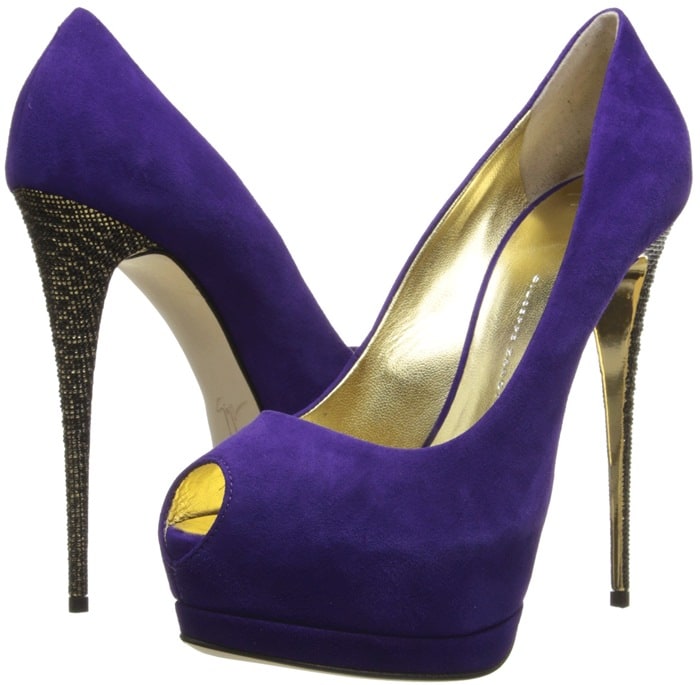 Purple Giuseppe Zanotti Pumps