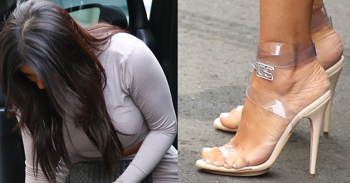 Kim Kardashian's Plastic Booty Looks Rounder Than Ever in 