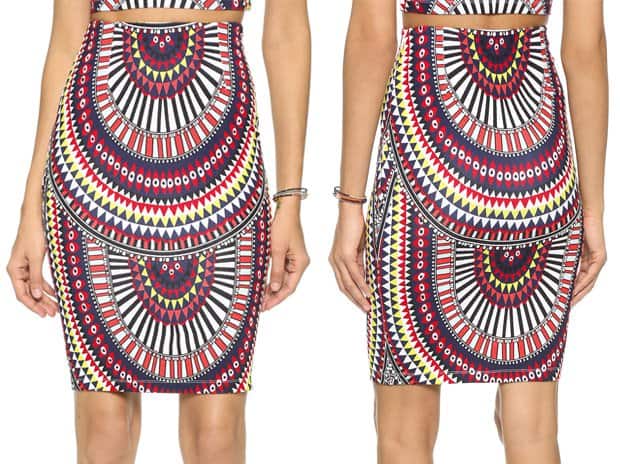 Mara Hoffman High Waisted Pencil Skirt