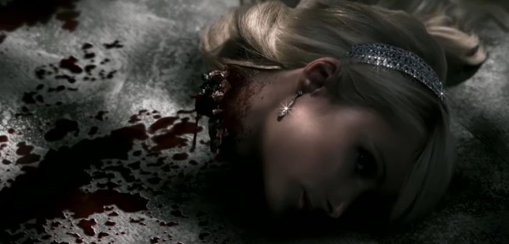 Paris Hilton has her head cut off by an iron ax in Supernatural