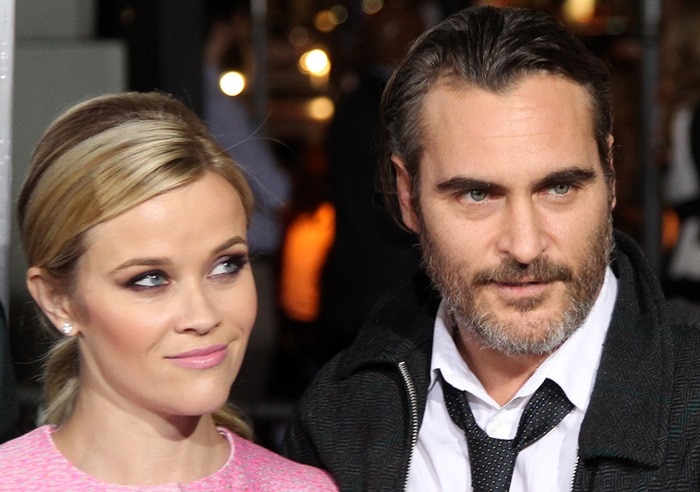 Joaquin Phoenix plays Larry "Doc" Sportello and Reese Witherspoon plays Deputy District Attorney Penny Kimball in Inherent Vice