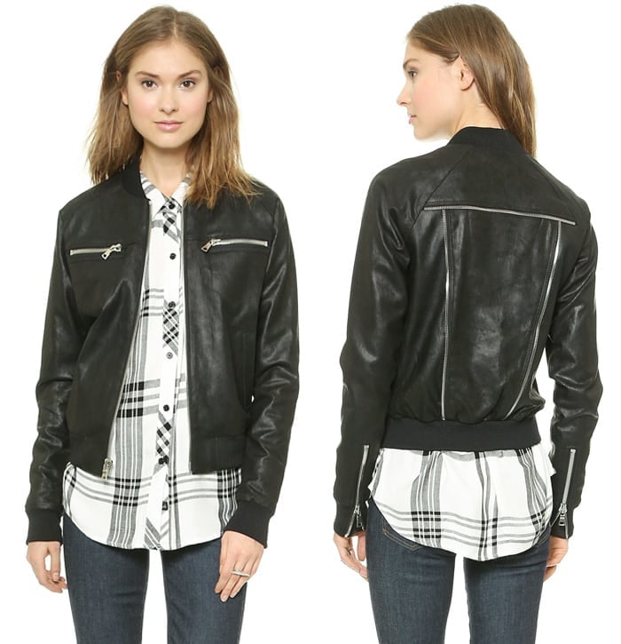 RtA Leather Jacket