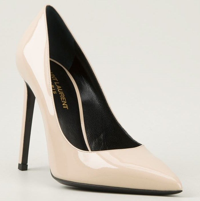 Cream Calf Leather Paris Pumps