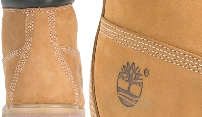 Genuine Timberland boots flaunt high-quality stitching that is evenly spaced and in four rows all throughout the boots