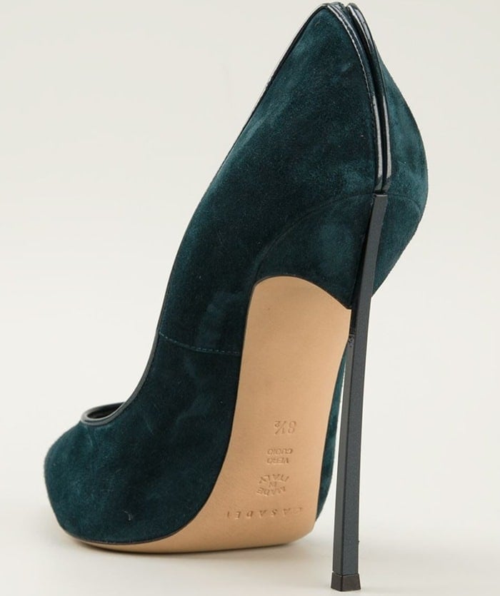 Casadei Blue 'Blade' Pumps