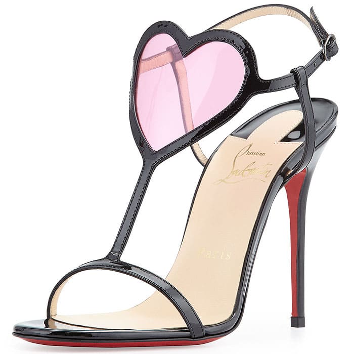 Christian Louboutin Cora Heart Sandals