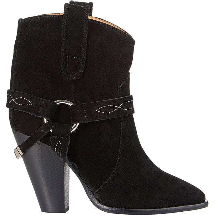 Isabel Marant Rawson Harness Boots in Black