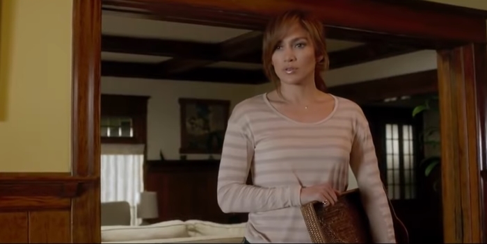 Jennifer Lopez stars as Claire Peterson in the erotic psychological thriller film The Boy Next Door