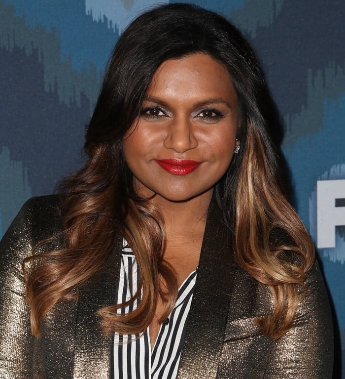 Mindy Kaling at the 2015 Fox Winter Television Critics Association All-Star Party