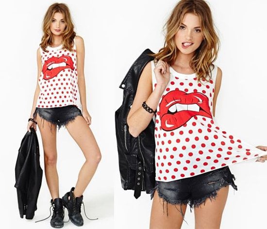 Dot Kiss Muscle Tee