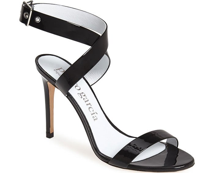 Cecily Ankle-Strap Sandals Black